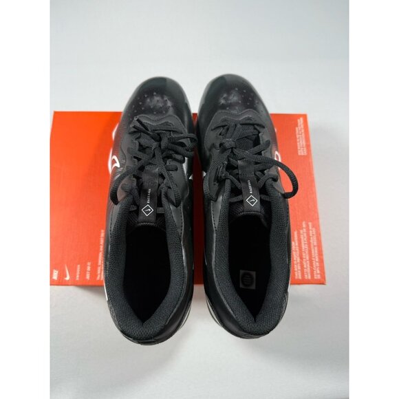 New Men’s Size 11.5 Black White Nike Huarache 4 KYSTN Baseball Cleats DJ6524 001 - Picture 7 of 10